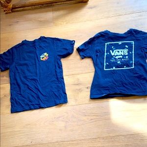 Boys Van shirts size small